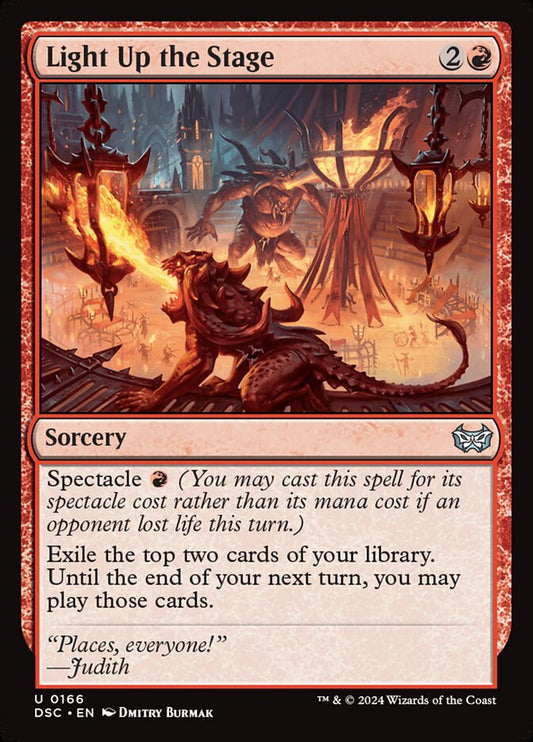 Light Up the Stage: Duskmourn: House of Horror Commander