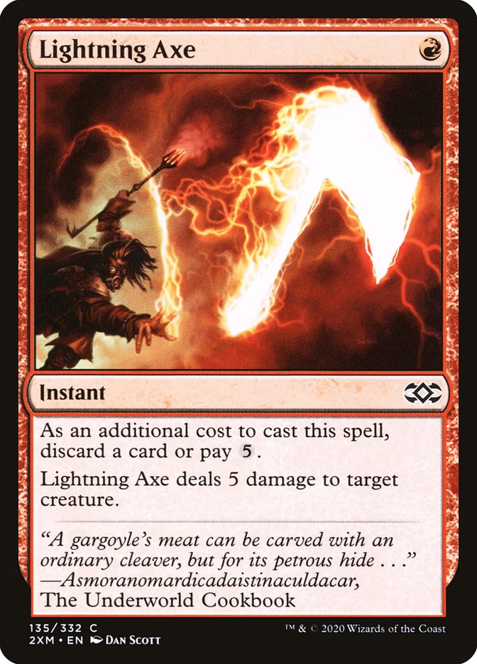 Lightning Axe: Double Masters