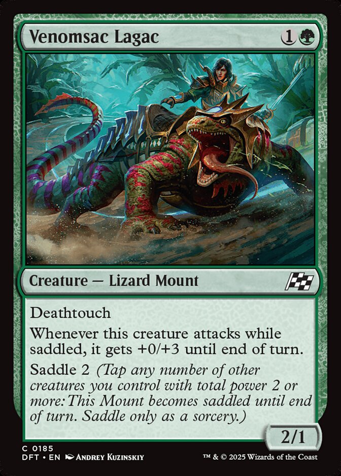Venomsac Lagac - (Foil): Aetherdrift