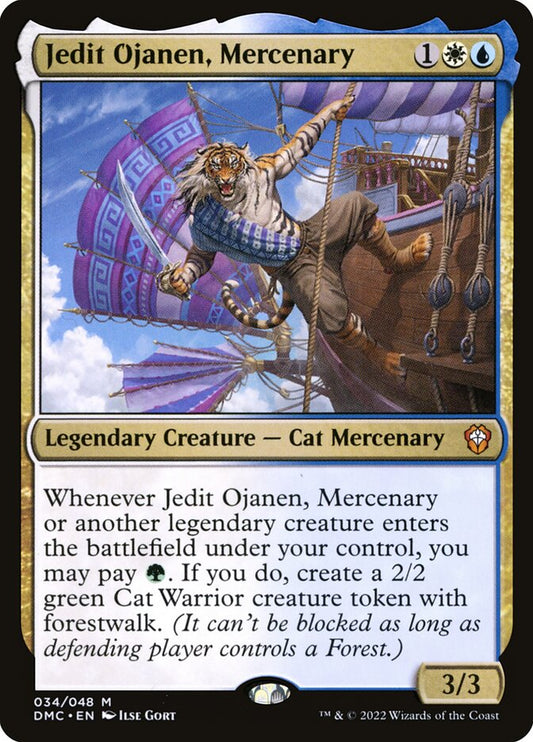 Jedit Ojanen, Mercenary: Dominaria United Commander