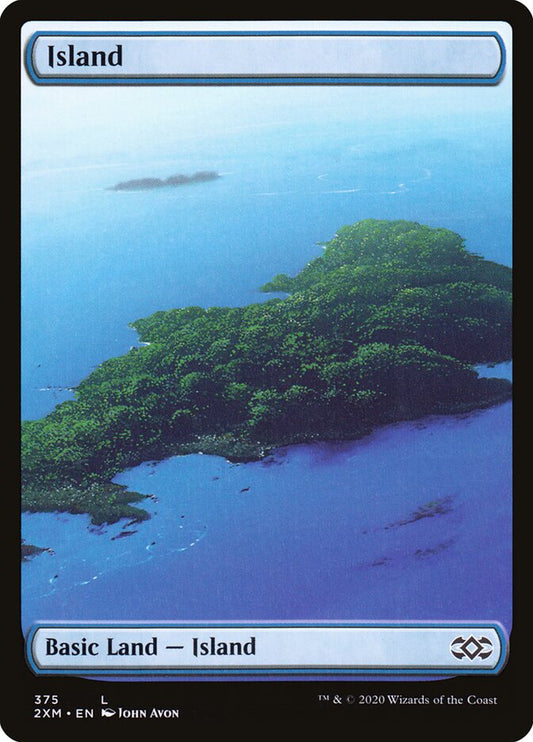 Island - (Foil): Double Masters