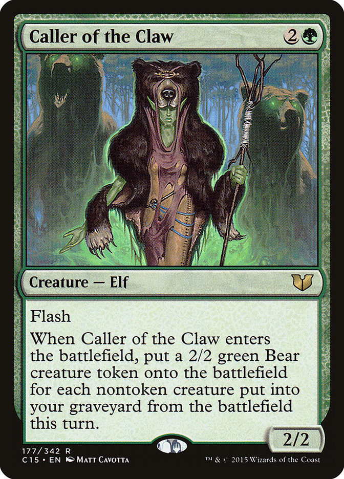 Caller of the Claw: Commander 2015