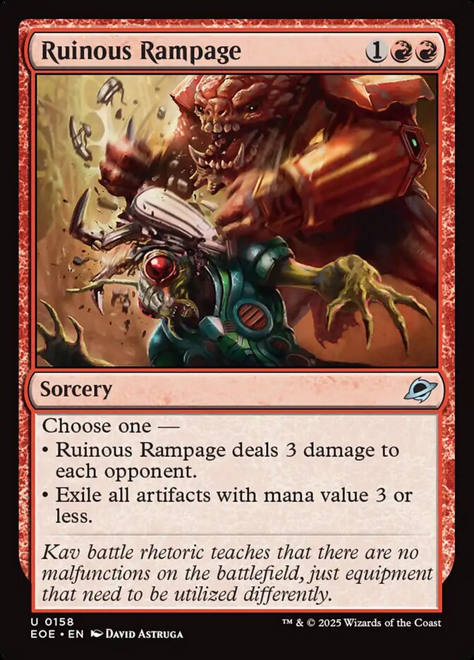 Ruinous Rampage: Edge of Eternities