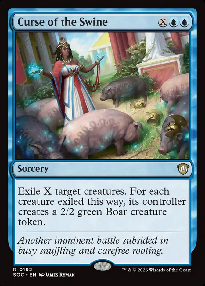 Curse of the Swine: Secrets of Strixhaven Commander