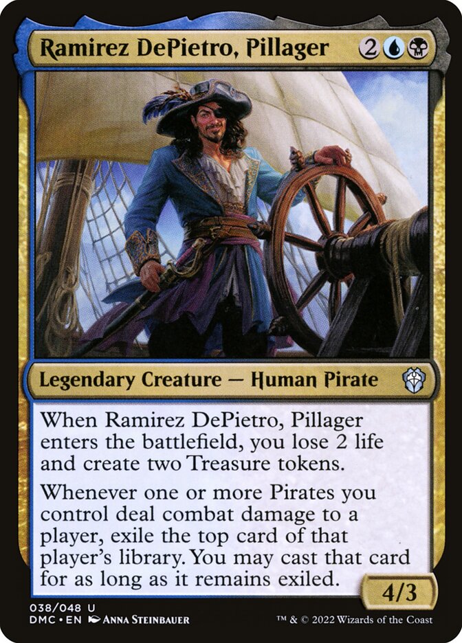 Ramirez DePietro, Pillager - (Foil): Dominaria United Commander