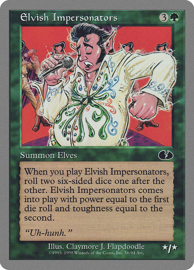 Elvish Impersonators: Unglued