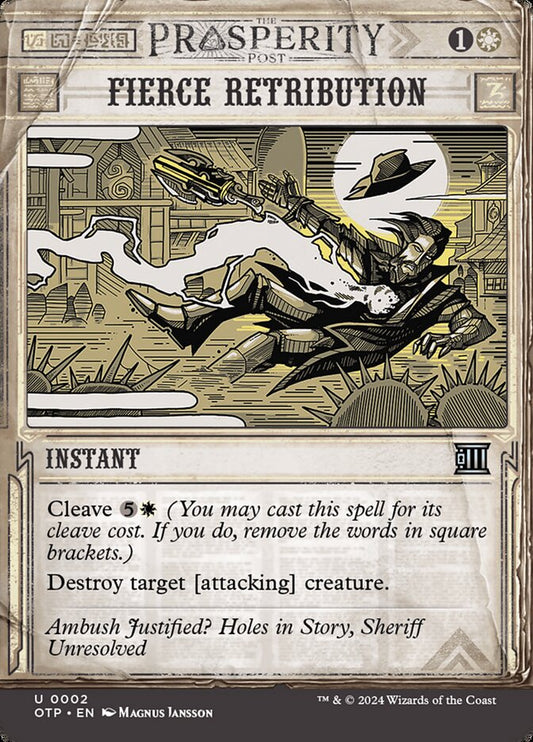 Fierce Retribution - (Foil): Breaking News