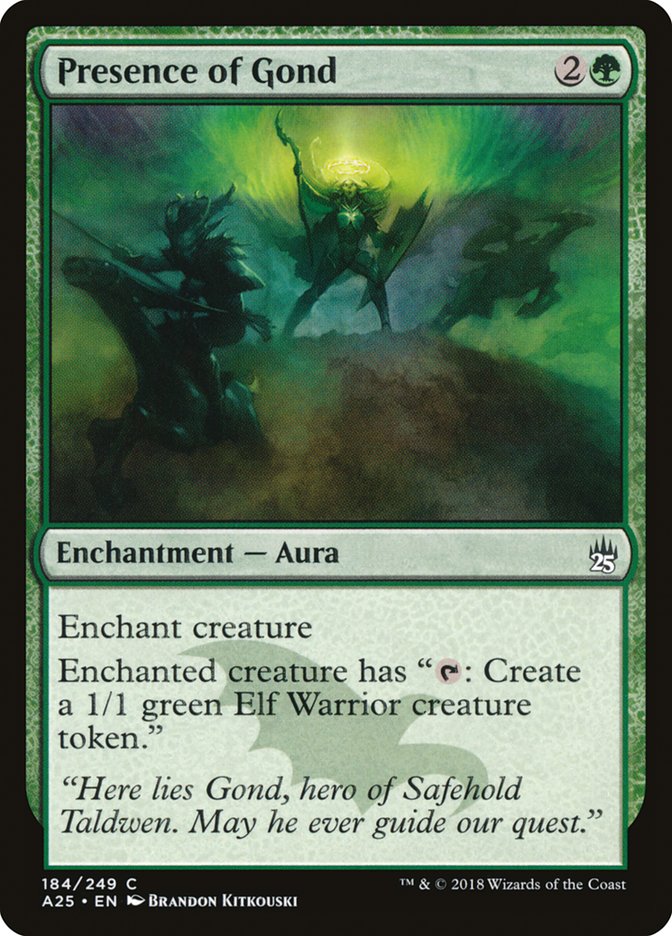 Presence of Gond - (Foil): Masters 25