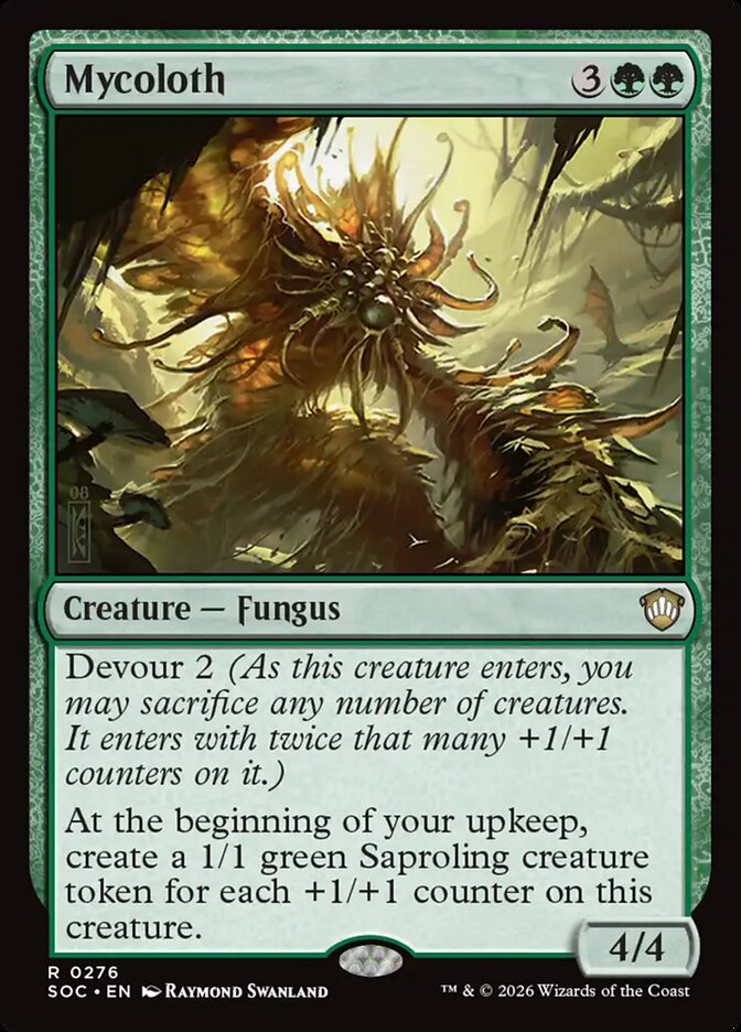 Mycoloth: Secrets of Strixhaven Commander