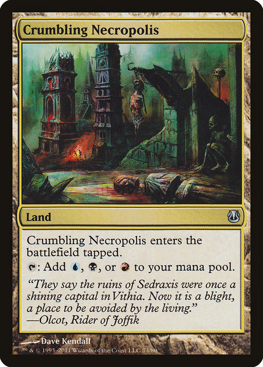 Crumbling Necropolis: Duel Decks: Ajani vs. Nicol Bolas
