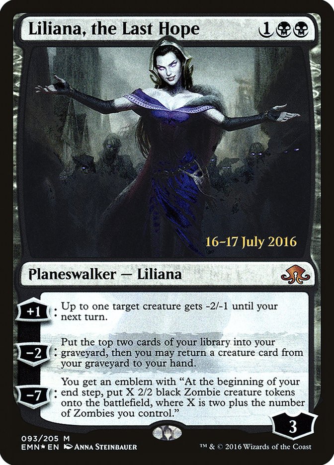 Liliana, the Last Hope - (Foil): Eldritch Moon Promos