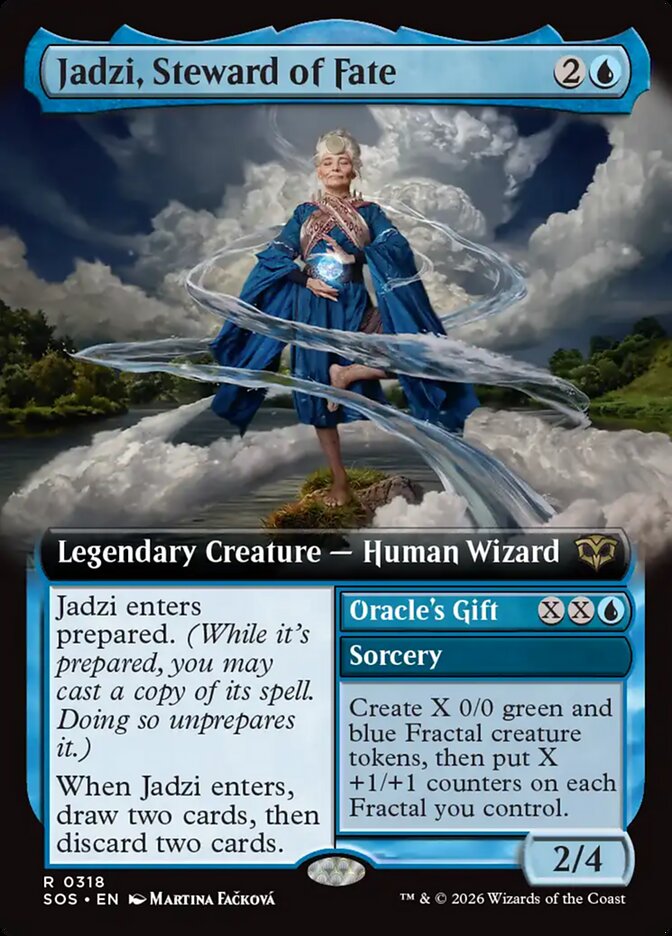 Jadzi, Steward of Fate // Oracle's Gift: Secrets of Strixhaven