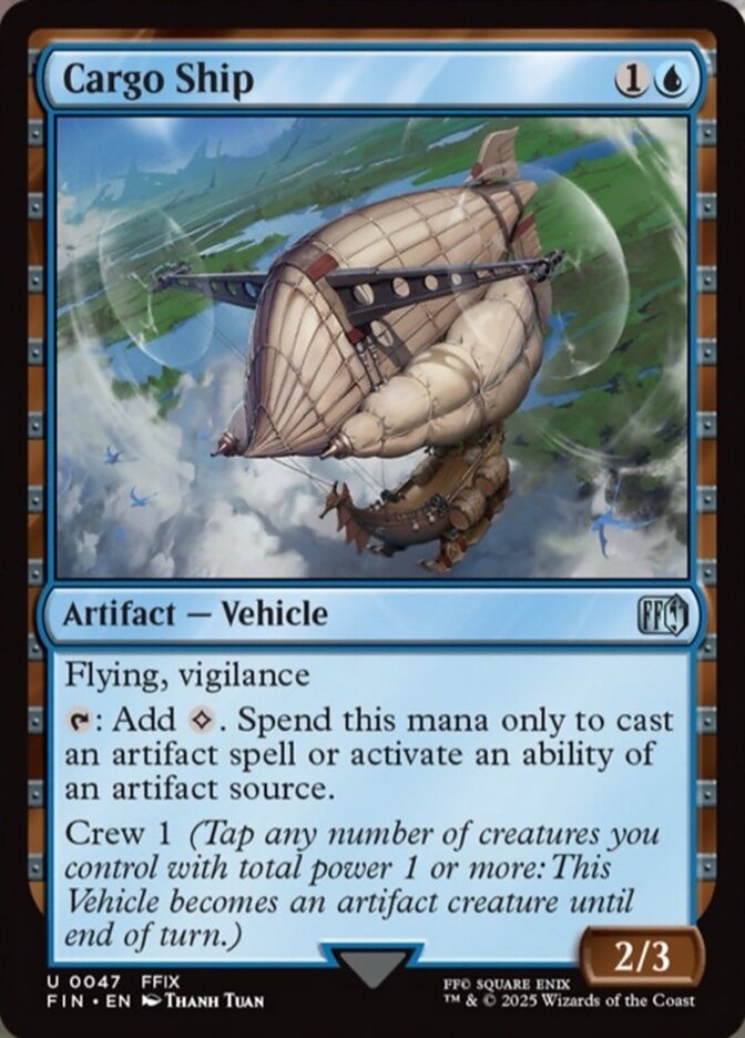 Cargo Ship - (Foil): Final Fantasy