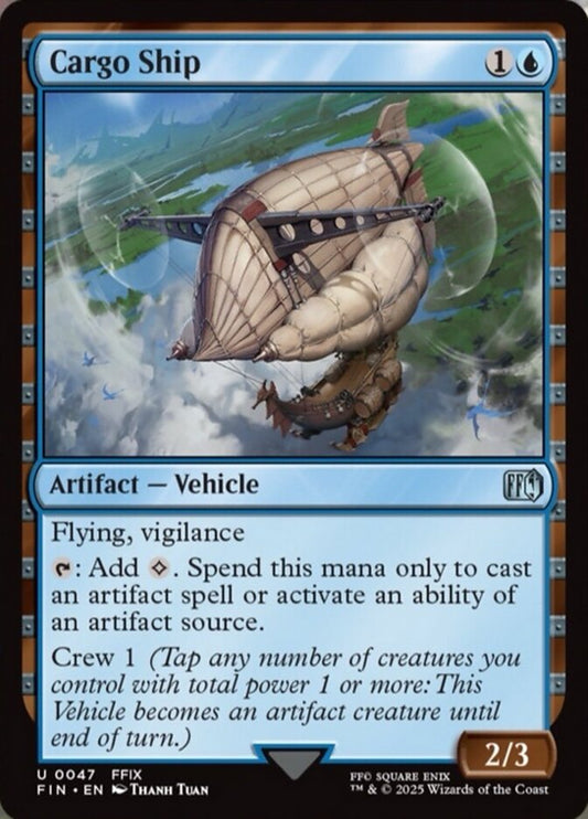 Cargo Ship - (Foil): Final Fantasy