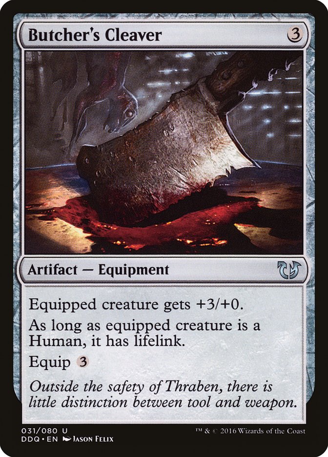 Butcher's Cleaver: Duel Decks: Blessed vs. Cursed