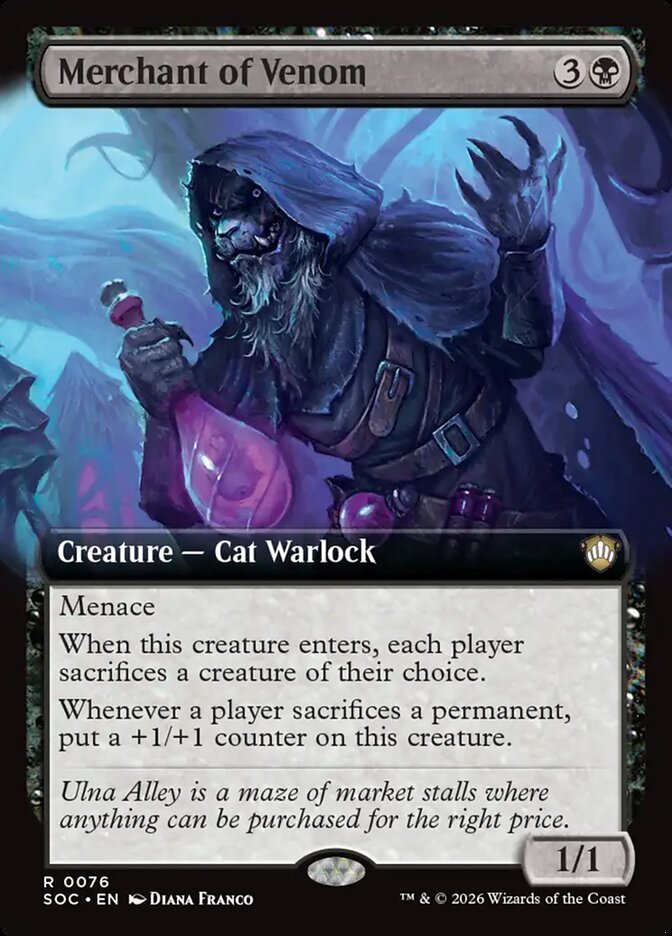 Merchant of Venom: Secrets of Strixhaven Commander