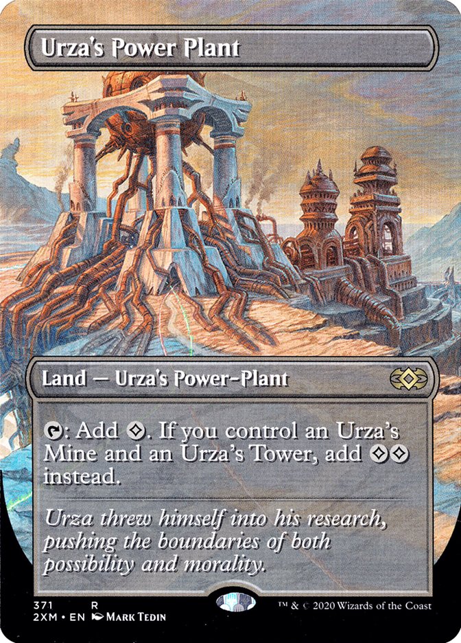 Urza's Power Plant (Borderless): Double Masters
