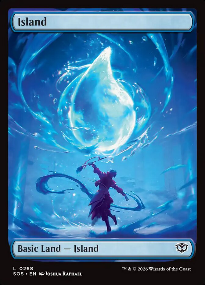 Island - (Foil): Secrets of Strixhaven