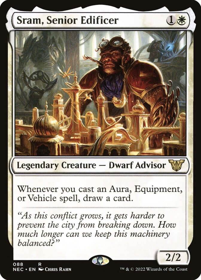 Sram, Senior Edificer: Neon Dynasty Commander