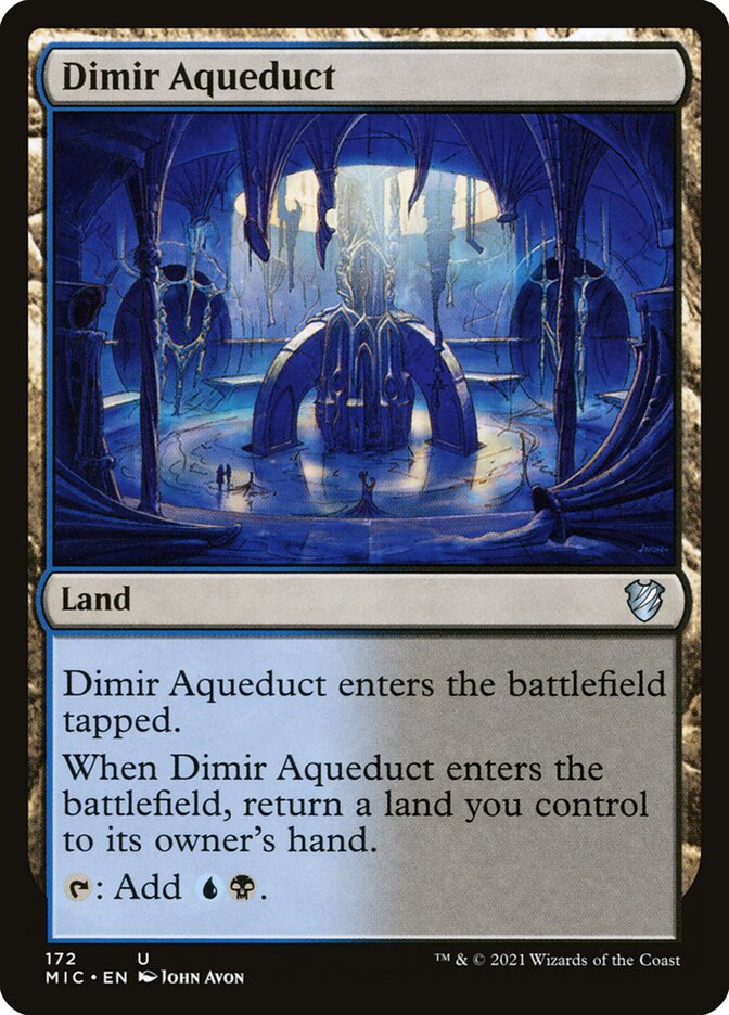 Dimir Aqueduct: Midnight Hunt Commander