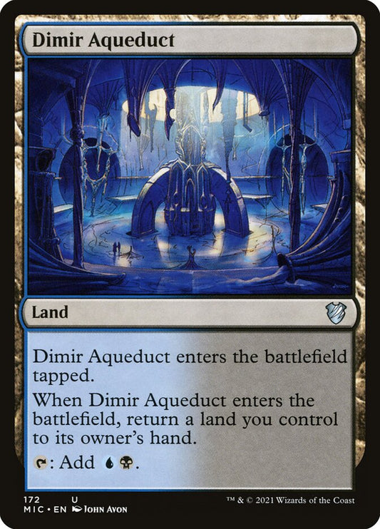 Dimir Aqueduct: Midnight Hunt Commander