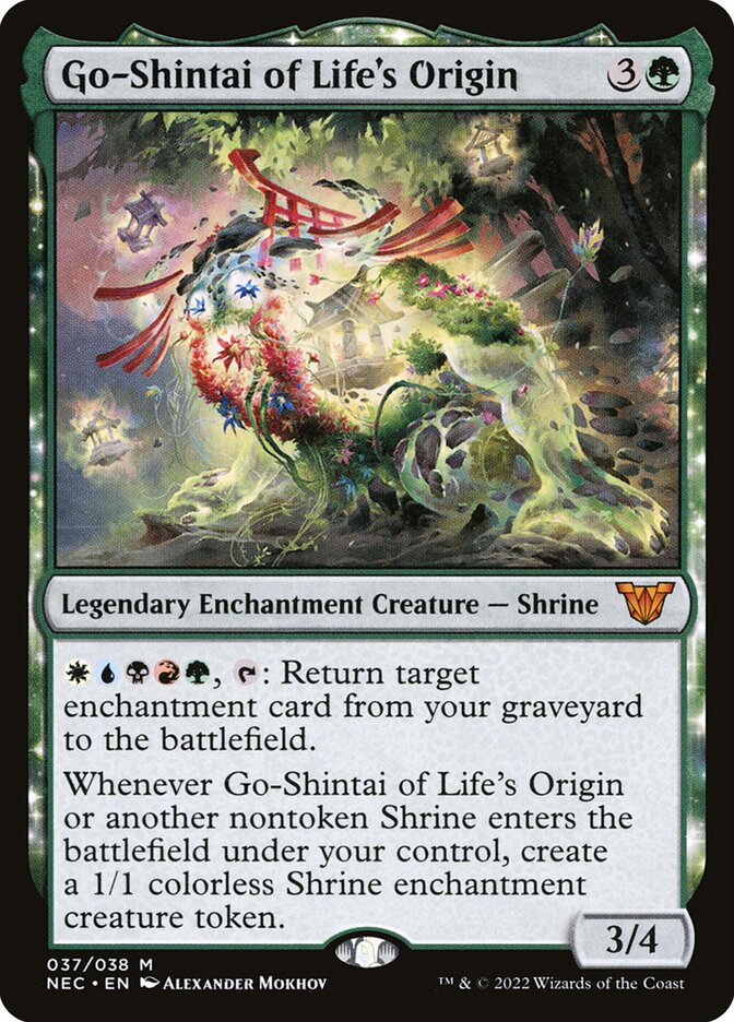Go-Shintai of Life's Origin: Neon Dynasty Commander