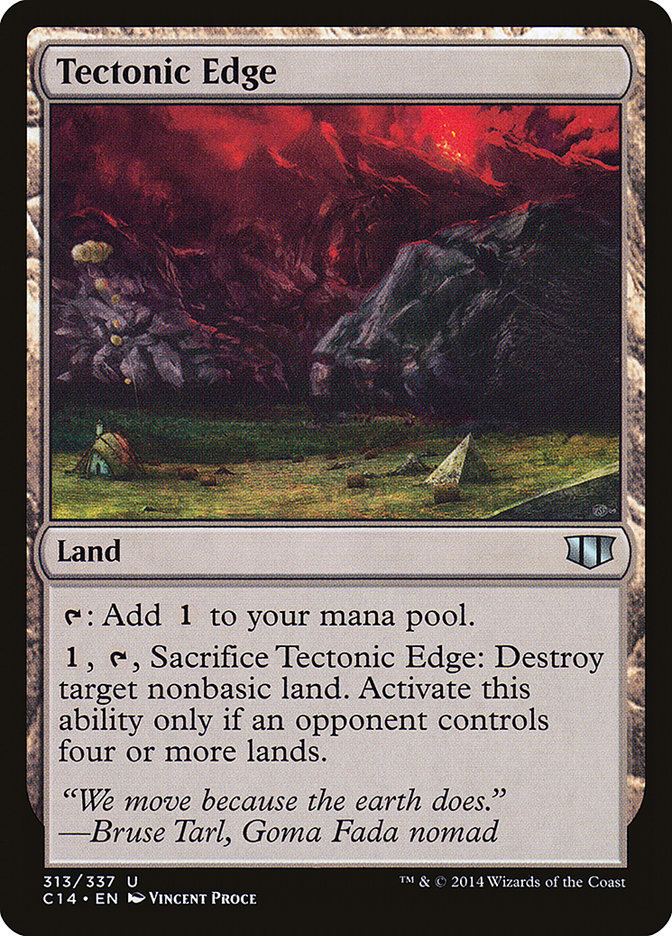 Tectonic Edge: Commander 2014