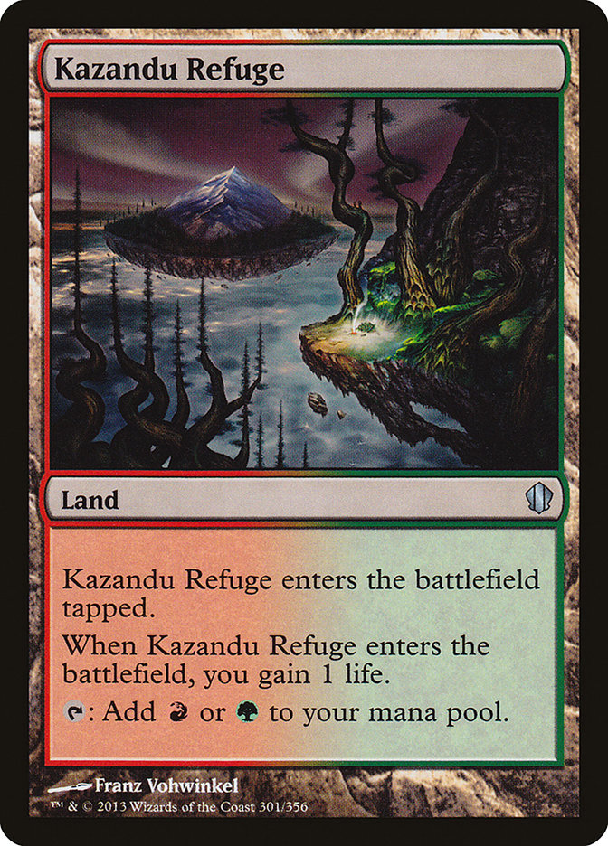 Kazandu Refuge: Commander 2013