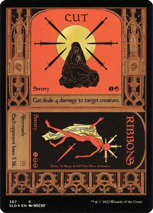 Cut // Ribbons (Secret Lair) (Full Art) - (Foil): Secret Lair Drop