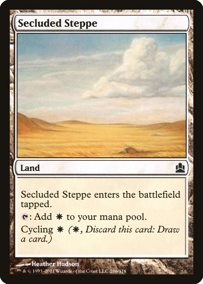 Secluded Steppe: Commander 2011