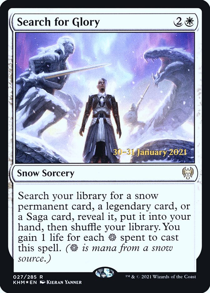Search for Glory - (Foil): Kaldheim Promos