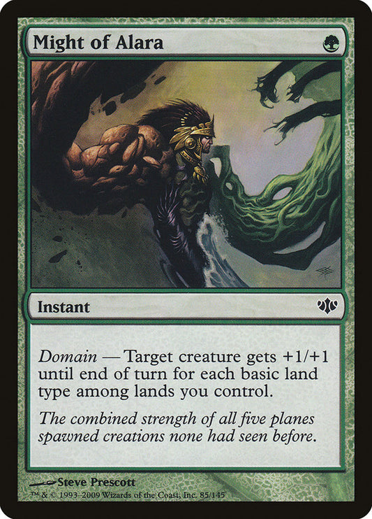 Might of Alara - (Foil): Conflux