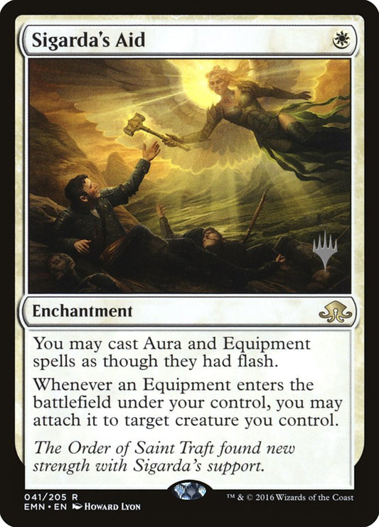 Sigarda's Aid - (Foil): Eldritch Moon Promos