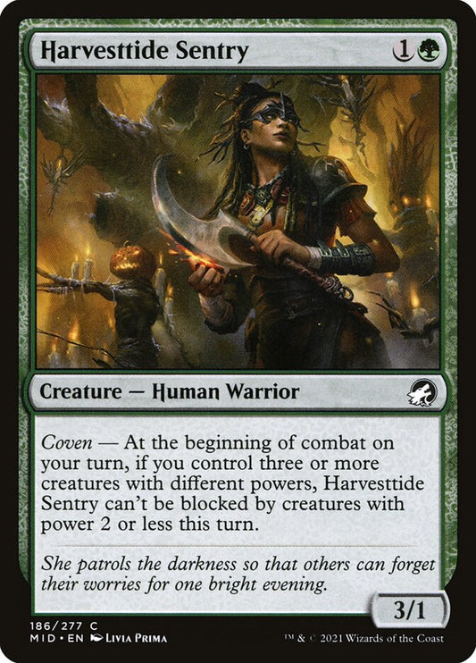 Harvesttide Sentry - (Foil): Innistrad: Midnight Hunt