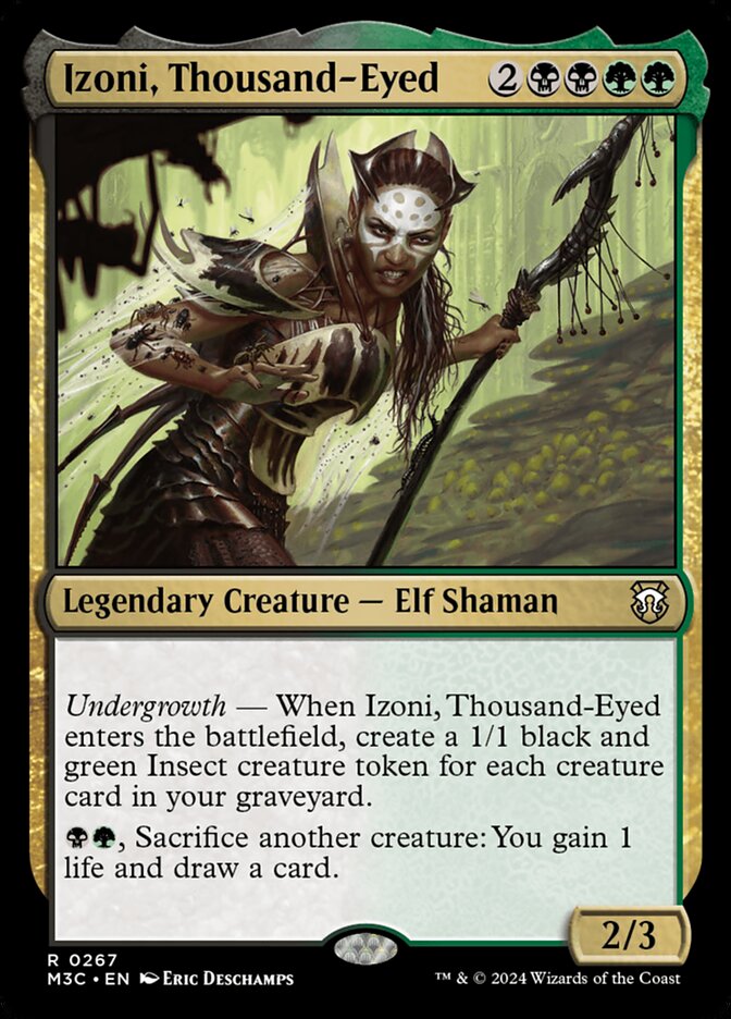 Izoni, Thousand-Eyed: Modern Horizons 3 Commander