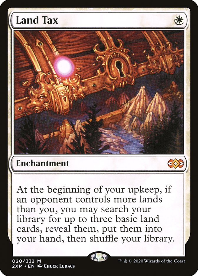 Land Tax - (Foil): Double Masters