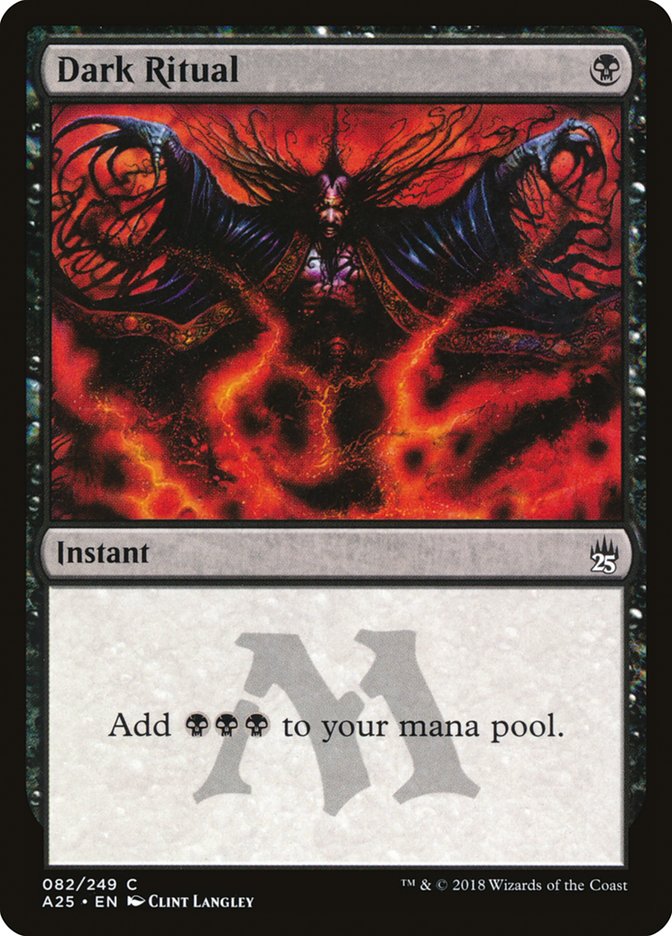 Dark Ritual: Masters 25