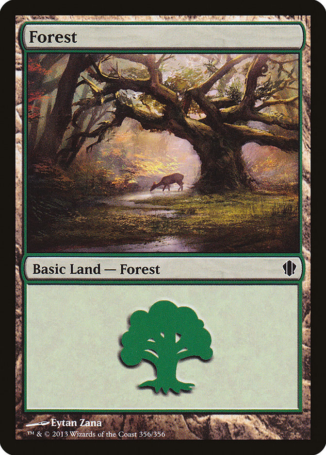 Forest (#356): Commander 2013