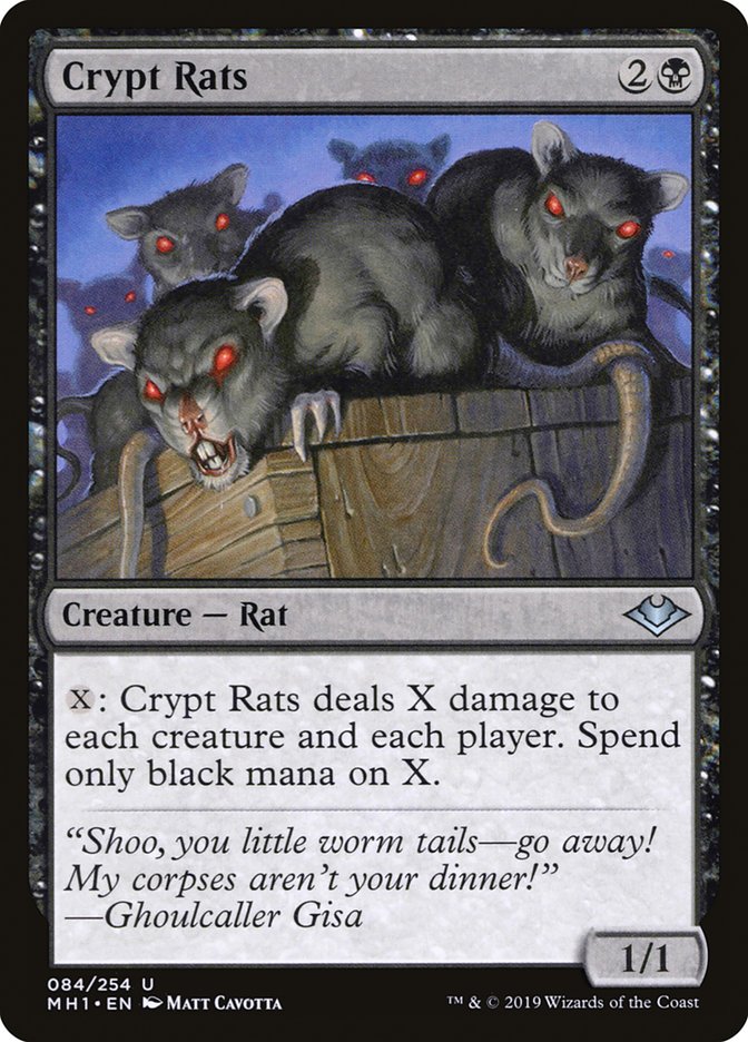 Crypt Rats - (Foil): Modern Horizons