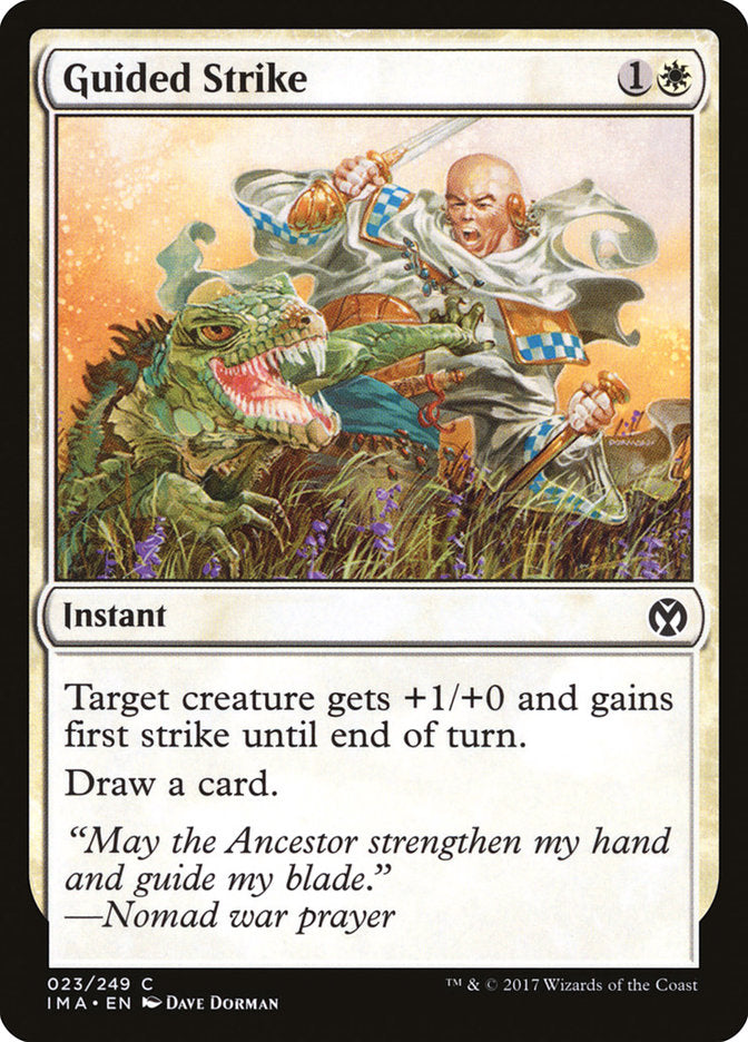 Guided Strike - (Foil): Iconic Masters