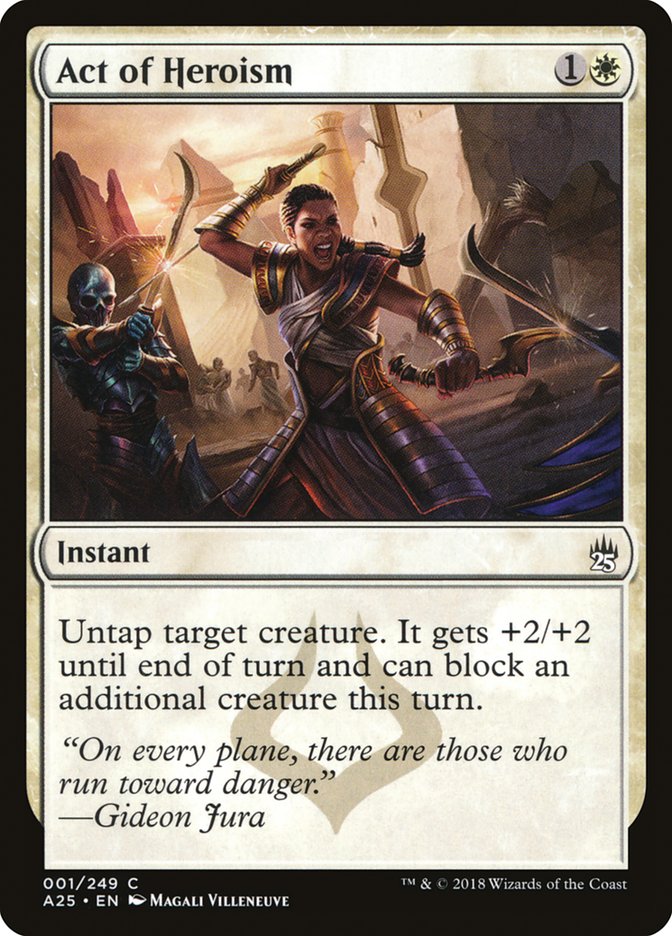 Act of Heroism - (Foil): Masters 25