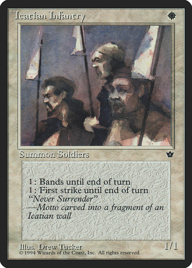 Icatian Infantry (Drew Tucker): Fallen Empires