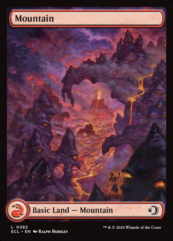 Mountain (#282) - (Foil): Lorwyn Eclipsed