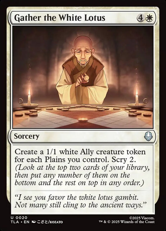 Gather the White Lotus: Avatar: The Last Airbender