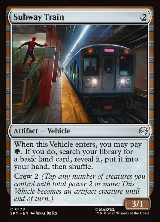 Subway Train: Marvel's Spider-Man