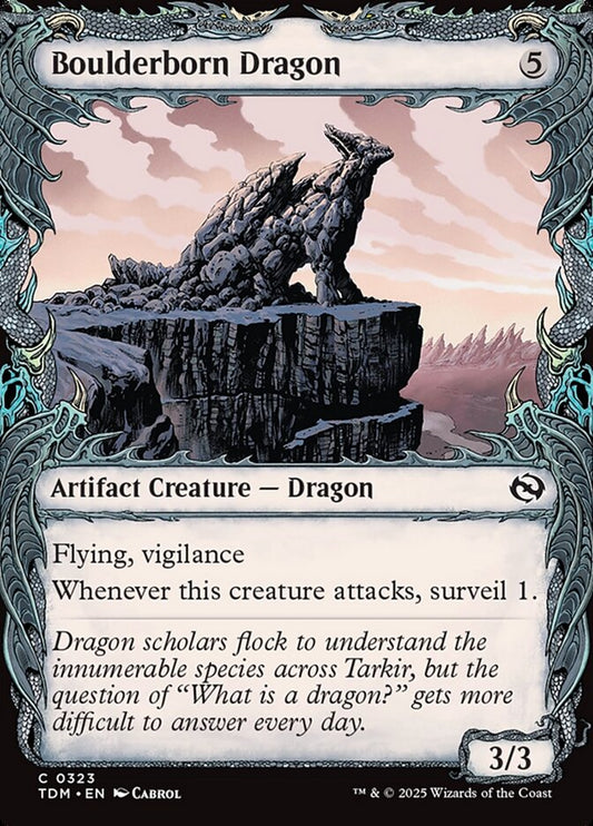 Boulderborn Dragon (Showcase): Tarkir: Dragonstorm