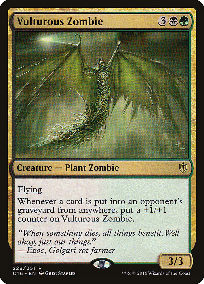 Vulturous Zombie: Commander 2016