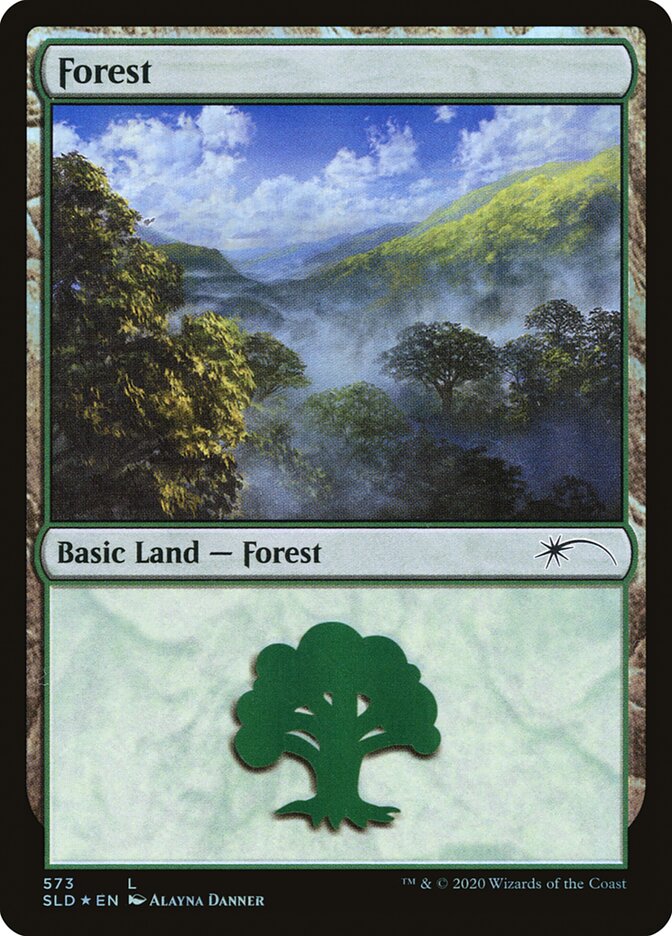 Forest (Secret Lair) (#573) - (Foil): Secret Lair Drop