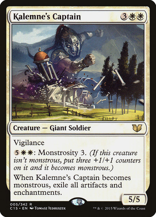 Kalemne's Captain: Commander 2015