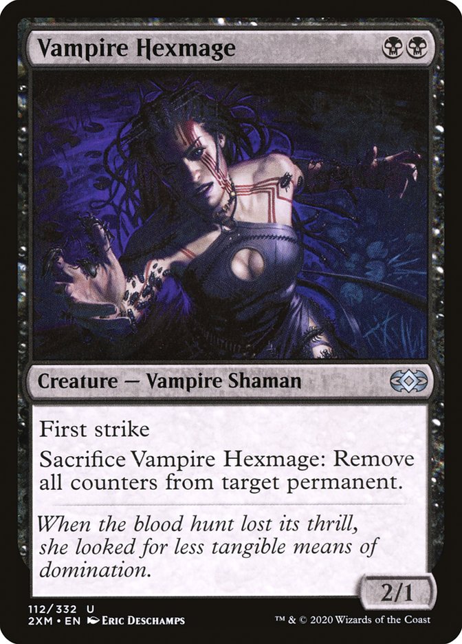 Vampire Hexmage - (Foil): Double Masters